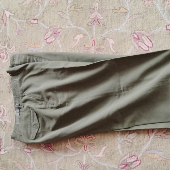 🪖 Vintage GREEN WOOL ARMY Pants PRISTINE UNISEX Rare Condition - Picture 13 of 15